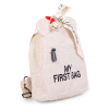 CHILDHOME Detský Batoh MY FIRST BAG TEDDY OFF WHITE 160920 - Image 4