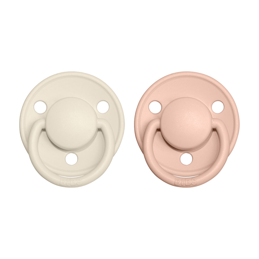 BIBS DE LUX Cumlíky 2ks Ivory - Blush DIB215