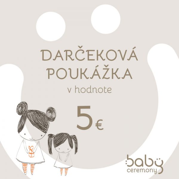 BabyCeremony Darčeková poukážka 5€