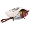 CHILDHOME PUZDRO NA ZIPS S PÚTKOM OFF WHITE - BLACK 146924 - Image 4