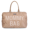CHILDHOME PREBAĽOVACIA TAŠKA MOMMY BAG PUFFERED BEIGE 162085 - Image 2