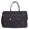 CHILDHOME PREBAĽOVACIA TAŠKA MOMMY BAG PUFFERED BLACK 162061 - Image 10