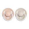 BIBS DE LUX Nočné Kaučukové Cumlíky 2ks Blush - Vanilla DBV216 - Image 8