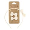 SIENA Dievčenská Elegantná Čelenka a sponky s mašľou 3 Set 207107439-6 - Image 2