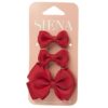 SIENA Dievčenská Elegantná Sponka s mašľou 3 Set 207507435-23 - Image 2