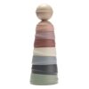 BIBS Stohovacia Balančná Veža Pastel Rainbow 4100100 - Image 4