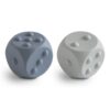 MUSHIE Silikónové Kocky Pop-it 2ks Tradewinds - Stone MDPT1001 - Image 2