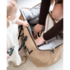 CHILDHOME PREBAĽOVACIA TAŠKA MOMMY BAG RAFFIA LOOK 166335 - Image 12