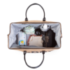 CHILDHOME PREBAĽOVACIA TAŠKA MOMMY BAG RAFFIA LOOK 166335 - Image 6
