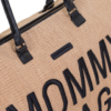 CHILDHOME PREBAĽOVACIA TAŠKA MOMMY BAG RAFFIA LOOK 166335 - Image 8
