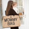 CHILDHOME PREBAĽOVACIA TAŠKA MOMMY BAG RAFFIA LOOK 166335 - Image 2