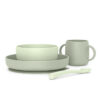 SUAVINEX Jedálenský Silikónový Set COLOUR ESSENCE Green 3401542Z - Image 3