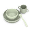 SUAVINEX Jedálenský Silikónový Set COLOUR ESSENCE Green 3401542Z - Image 4