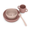 SUAVINEX Jedálenský Silikónový Set COLOUR ESSENCE Pink 3401542R - Image 3