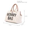 CHILDHOME Prebaľovacia Taška MOMMY BAG TEDDY OFF WHITE 160883 - Image 7