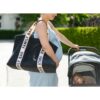 CHILDHOME Cestovná Taška FAMILY BAG CANVAS BLACK 167714 - Image 5