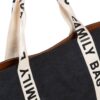 CHILDHOME Cestovná Taška FAMILY BAG CANVAS BLACK 167714 - Image 10