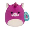 SQUISHMALLOWS Fialový Kanec Jenna 20cm SQCR04127-B - Image 5