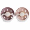 FRIGG Kaučukové Cumlíky 2ks MOON PHASE NIGHT Twilight Mauve - Blush 10018 - Image 2