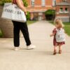 CHILDHOME Cestovná Taška FAMILY BAG CANVAS GREY 7168001 - Image 3
