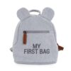 CHILDHOME Detský Batoh MY FIRST BAG CANVAS GREY 168018 - Image 11
