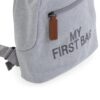 CHILDHOME Detský Batoh MY FIRST BAG CANVAS GREY 168018 - Image 6