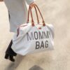 CHILDHOME Prebaľovacia Taška MOMMY BAG CANVAS GREY 168032 - Image 9