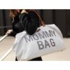 CHILDHOME Prebaľovacia Taška MOMMY BAG CANVAS GREY 168032 - Image 10