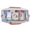 CHILDHOME Prebaľovacia Taška MOMMY BAG CANVAS NUDE 168124 - Image 7