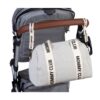 CHILDHOME Prebaľovacia Taška MOMMY CLUB SIGNATURE Canvas Off White 168223 - Image 8