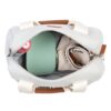 CHILDHOME Prebaľovacia Taška MOMMY CLUB SIGNATURE Canvas Off White 168223 - Image 9