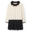 BOBOLI Dievčenské Pletené Elegantné Šaty 729132-1111