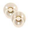 BIBS COLOUR Studio Pin Kaučukové Cumlíky 2ks Ivory – Vanilla CIV104 - Image 6
