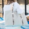 CHILDHOME Cestovná Taška FAMILY BAG CANVAS OFF WHITE 164393 - Image 5