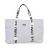 CHILDHOME Cestovná Taška FAMILY BAG CANVAS OFF WHITE 164393 - Image 8