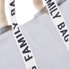 CHILDHOME Cestovná Taška FAMILY BAG CANVAS OFF WHITE 164393 - Image 12