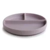MUSHIE Delený Silikónový Tanier Soft Lilac 2320442 - Image 3