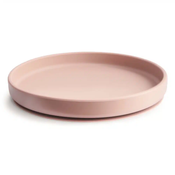 MUSHIE Silikónový Tanier s prísavkou Blush 100209
