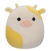 SQUISHMALLOWS Žltobiela Krava Bodie 20cm SQCR05402