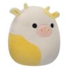 SQUISHMALLOWS Žltobiela Krava Bodie 20cm SQCR05402 - Image 4