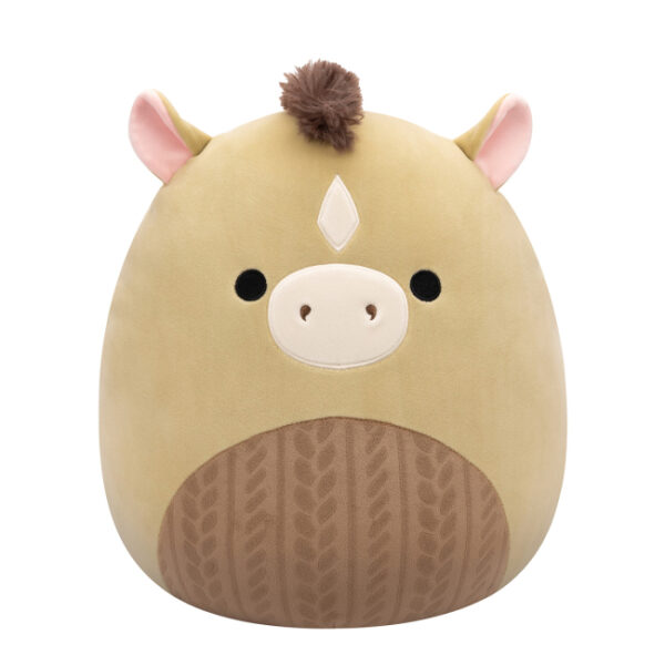 SQUISHMALLOWS Kôň s pleteným bruškom Mars 30cm SQCR06689