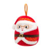 SQUISHMALLOWS Vianočná Ozdoba Santa s okuliarmi Nick 10cm SQXM00872 - Image 3
