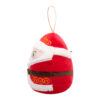 SQUISHMALLOWS Vianočná Ozdoba Santa s okuliarmi Nick 10cm SQXM00872 - Image 4