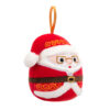 SQUISHMALLOWS Vianočná Ozdoba Santa s okuliarmi Nick 10cm SQXM00872 - Image 7