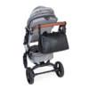 CHILDHOME Prebaľovacia Taška Mommy Club Signature Vegan Leather Black - Image 4