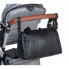 CHILDHOME Prebaľovacia Taška Mommy Club Signature Vegan Leather Black - Image 6