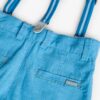 BOBOLI Chlapčenské Elegantné Ľanové Kraťasy s trakmi 711267-2583
