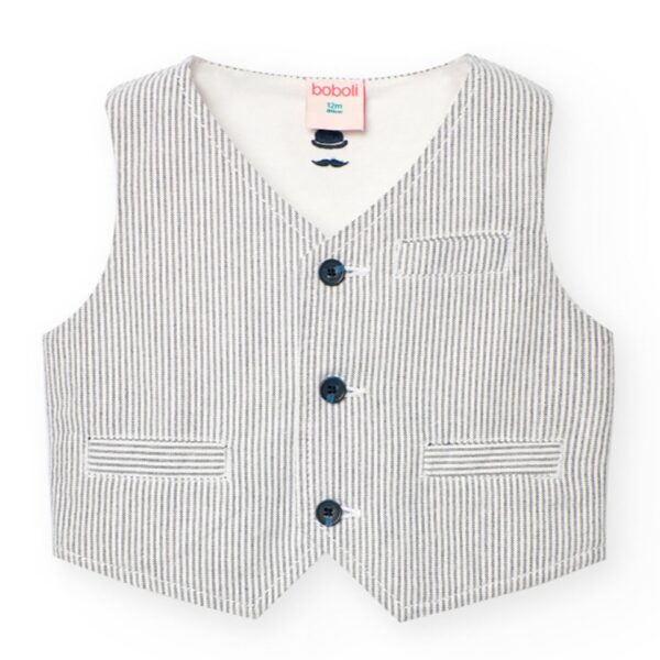 BOBOLI Chlapčenská Elegantná Vesta 711357-9543
