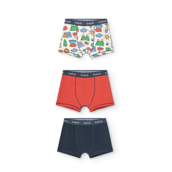 BOBOLI Chlapčenské Boxerky 3ks 931036-9472