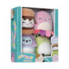 SQUISHMALLOWS 4 Pack Micromallows Žaba, Chobotnica, Lev, S'more SQMM0005 - Image 2
